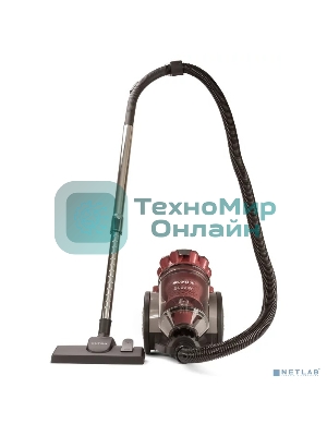 Пылесос SUPRA VCS-2024 серый, 230/2000 Вт, уборка сухая, пылесборник контейнер 2 л