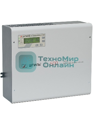 Источник бесперебойного питания ШТИЛЬ 500 ВА; on-line; батарея: 24В, int, 9Ач, ЗУ 1А; настенное