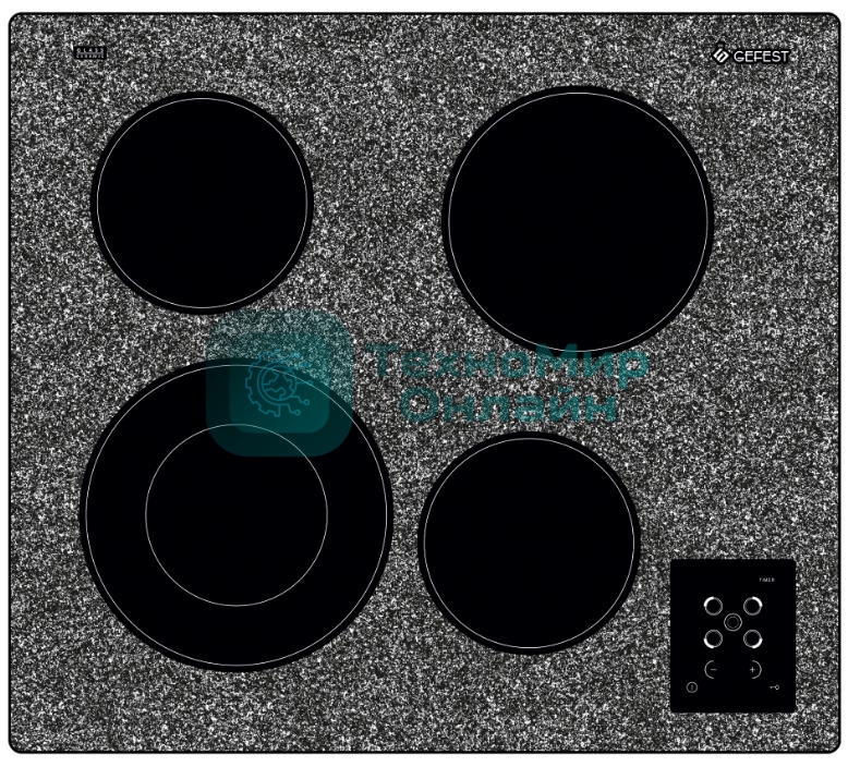 Электрическая варочная панель Gefest SN 4231 K42 15731000