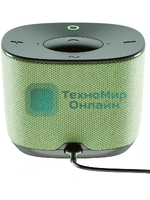 Умная колонка Sber Boom Home, 8Вт, с экраном, 1 динамик, часы, мультирум, TWS, Zigbee хаб, Wi-Fi, Bluetooth 5.0, Zigbee, Салют, фисташковый