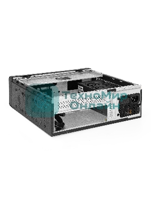 Компьютерный корпус Desktop ExeGate FL-102-TPS300 (mini-ITX, БП TPS300 с вент. 8см, 2*USB + 1*USB 3.0, аудио, черный)