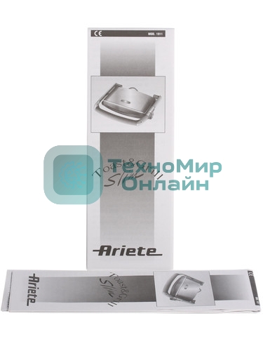 Гриль электрический Ariete 1911 Toast & Grill Slim. Мощность1000 Вт (4/64)