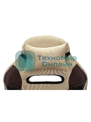 Кресло Бюрократ VIKING 6 KNIGHT BR FABRIC коричневый, ткань, 120 кг, механизм качания