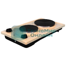 Плита настольная электрическая Лысьва ЭПБ 22 кремовый/рябчик (настольная)