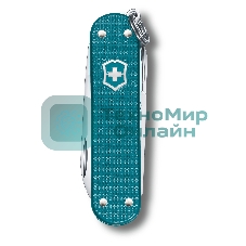 Нож перочинный Victorinox Classic Wild Jungle (0.6221.242G) 58мм 7 функций карт.коробка