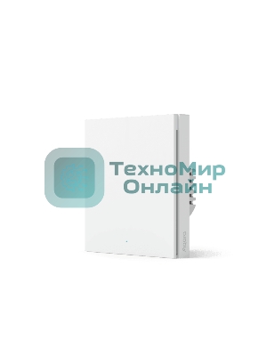 Выключатель умный Aqara Smart wall switch H1 ((with neutral, single rocker) WS-EUK03