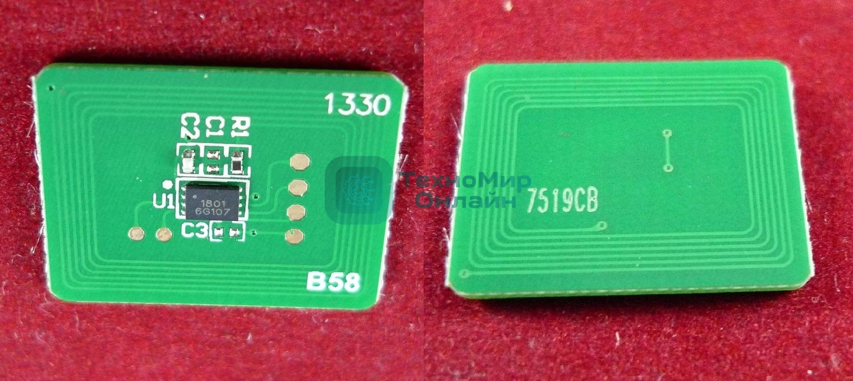 Чип OKI C612, Cyan, 6K (ELP Imaging)