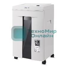 Шредер Deli 9912 (секр.P-5)/фрагменты/6лист./20лтр./скрепки/скобы/пл.карты/CD