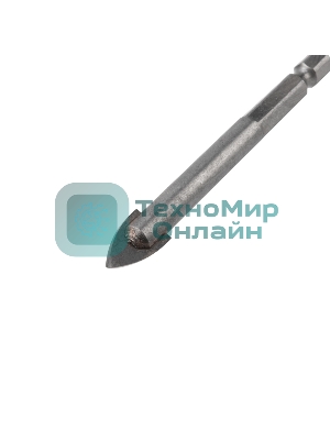 Сверло по стеклу и керамике Kranz 10 мм, шестигранный хвостовик