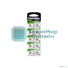 Батарейка для часов Camelion G10 BL-10 Mercury Free (0%Hg), 389A/LR1130/189) 1.5 В