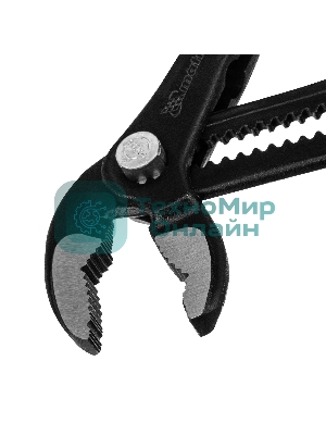 Переставные клещи Matrix 250 мм, кнопочный механизм, хром-ванадий, обливные рукоятки