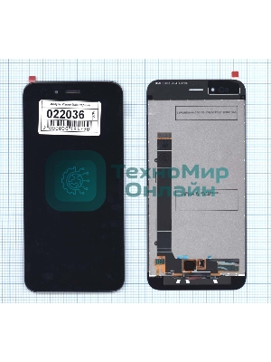 Дисплей для Xiaomi Mi A1/Mi 5X черный