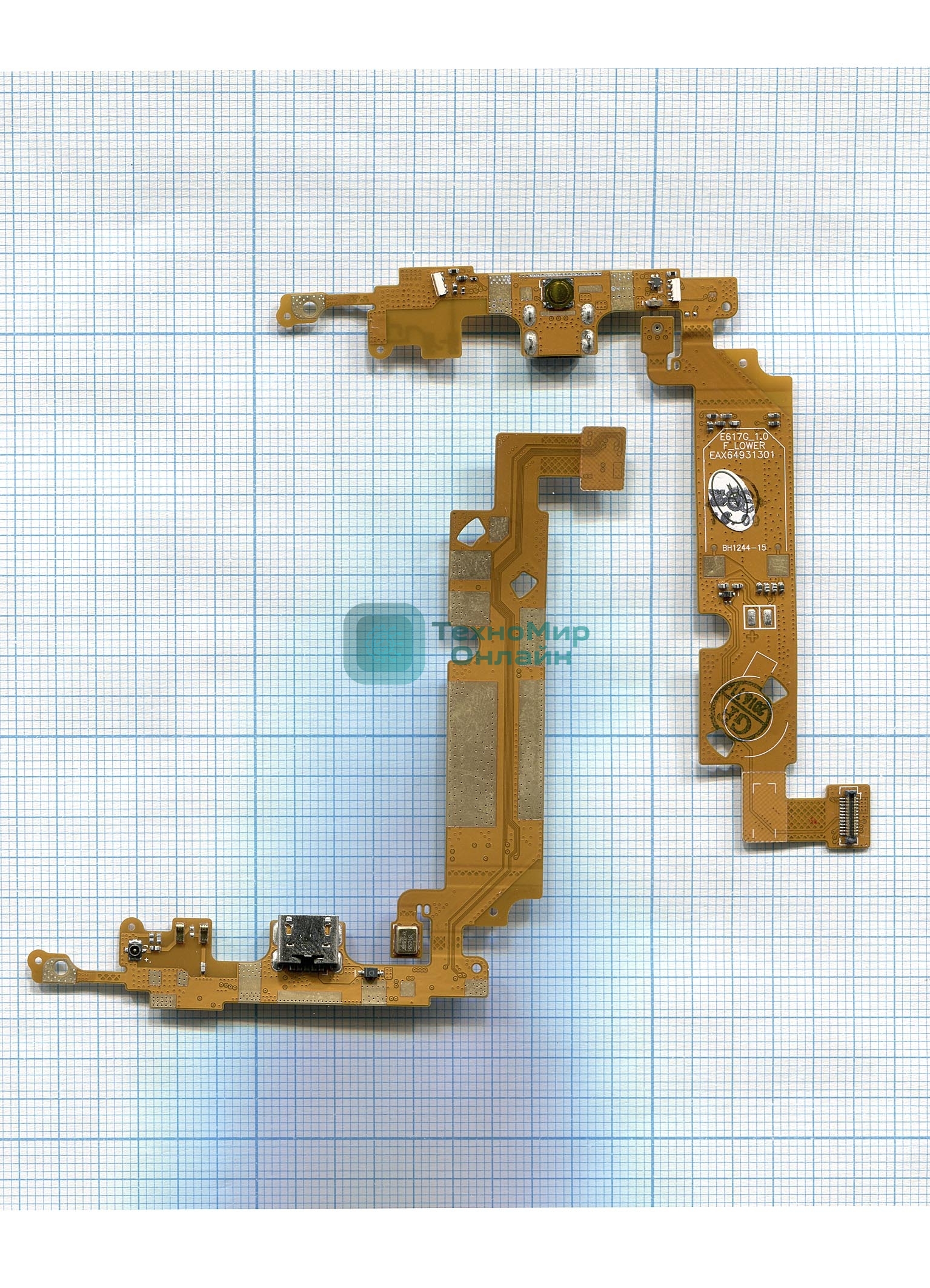 Плата разъема питания с микрофоном для LG Optimus L5 E610 E612 E615