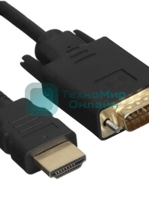 Кабель-переходник VCOM CG596-1.8M HDMI --> VGA_M/M 1,8 м