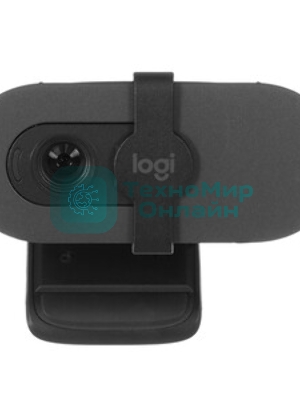 Веб-камера Logitech Brio 90 1920x1080, 30 кадр/с, USB Type-A, микрофон, крепление на мониторе