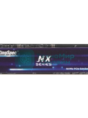 Накопитель SSD KingSpec NX-256, 256Gb, PCIe 3.0 x4, M.2 2280, NVMe, R/W 3400/3100