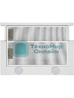 Вытяжка телескопическая HOMSair Flat 50 белый, 50 см, 520 куб. м/ч, 47 дБ