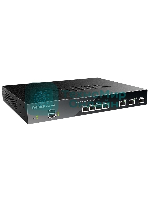 Коммутатор D-Link DWC-1000/C1A, Wireless Controller 2 10/100/1000 BASE-T Gigabit Ethernet Option Ports, 4 10/100/1000 BASE-TGigabit Ethernet LAN Ports 2 USB 2.0 Ports, 1 RJ-45 External Console port Compatible