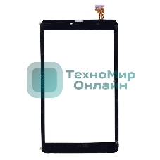 Сенсорное стекло (тачскрин) для Digma Plane 8550S 4G черное