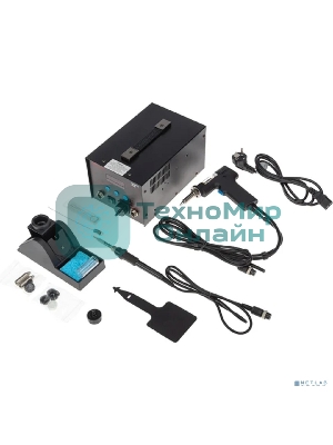 Паяльная станция (паяльник + демонт. паяльник) Rexant R048, цифровая, 200-480°C, LED дисплей