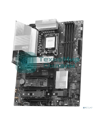 Материнская плата MSI PRO B860-P, LGA 1851, Intel B860, 4xDDR5, 4xSATA, 3xM.2, 1xPCIe 5.0 x16, 1xPCIe 4.0 x4, 2xPCIe 4.0 x1, 1xHDMI, 1xDP, 1xUSB-C, 1x 5Gb LAN, 2xUSB-A 3.2 Gen 2, 2xUSB-A 3.2 Gen 1, 4xUSB-A 2.0, 3x3.5 мм, 7.1, ATX