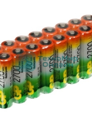 Аккумулятор GP 270AAHCRGY AA NiMH 2700mAh (16шт) спайка