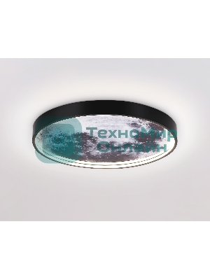 Настенно-потолочный светодиодный светильник Ambrella light FW11110 BK черный 15W LED 3000-6400K D240*38