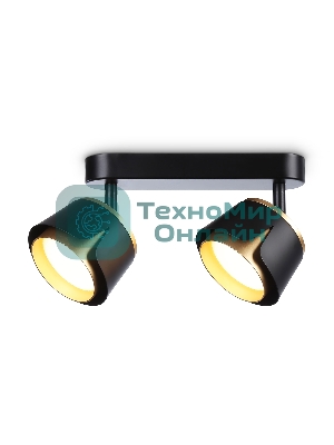 Светильник Ambrella light TN71231/2 BK/GD черный/золото GX53/2 220*100*147