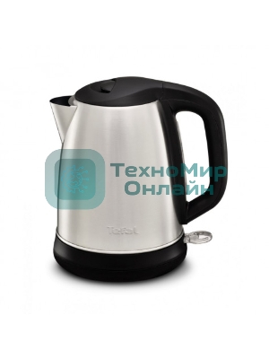 Электрочайник Tefal KI270D30 серебристый, 1.7 л, 2400 Вт, скрытый нагревательный элемент