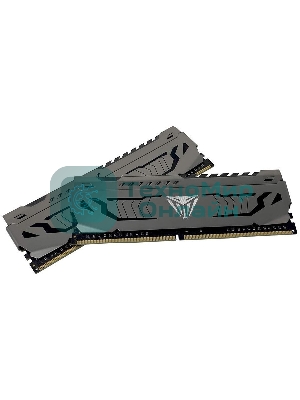 Оперативная память Patriot Viper Steel, DDR4, 16GB (2x8 GB), 3600 MHz, CL18, DIMM, радиатор, черный