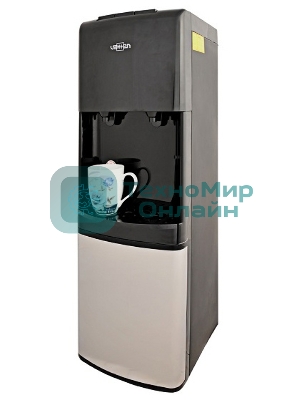 Кулер Vatten V42NE напольный, электронный, черный/серебристый