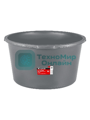 Таз круглый Matrix строительный усиленный, 90 л