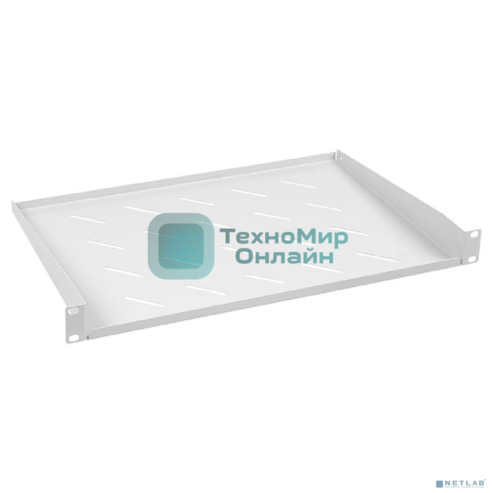 Полка Cabeus, консольная, 1U, 315 мм Г, для шкафов и стоек, серый