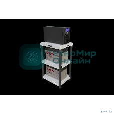 Источник бесперебойного питания STARK SC 1000 LI 1000ВА/600Вт, Line-Interactive, на пол, 140-300В, 4хЕВРО, Чистый синус, SNMP, AS400, БЕЗ АКБ - внешние батарея х1 9-400Ач