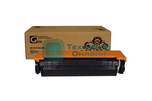 Картридж лазерный GalaPrint GP-CF410A (№410A) для принтеров HP Color LaserJet Pro CM377/CM377dw/CM452/CM452dn/CM452nw/CM477/CM477fdw/CM477fdw/CM477fnw черный 2300 копий