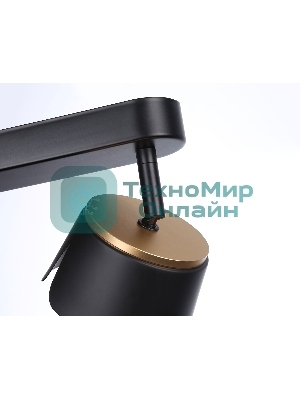 Светильник Ambrella light TN71231/2 BK/GD черный/золото GX53/2 220*100*147