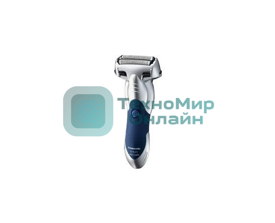 Электробритва сетчатая Panasonic ES-SL41-S520 реж.эл.:3 питан.:аккум. серый/синий