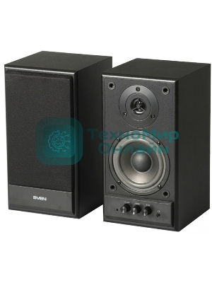 Акустическая система SVEN SPS-702 2.0 черный 40Вт