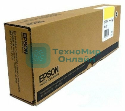 Картридж струйный Epson C13T591400 желтый для I/C SP-11880