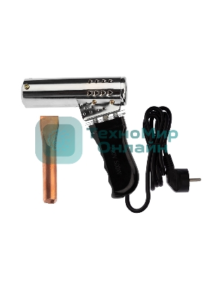 Паяльник-пистолет ПП Rexant, керам.нагреватель, 500 Вт, 230 В, карболитовая ручка