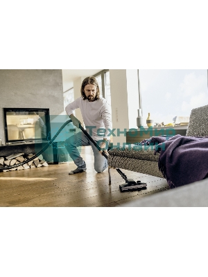 Хозяйственный пылесос Karcher WD 2 Plus V-12/6/18/C желтый, 1000 Вт, уборка сухая/влажная, пылесборник мешок/контейнер, 12 л