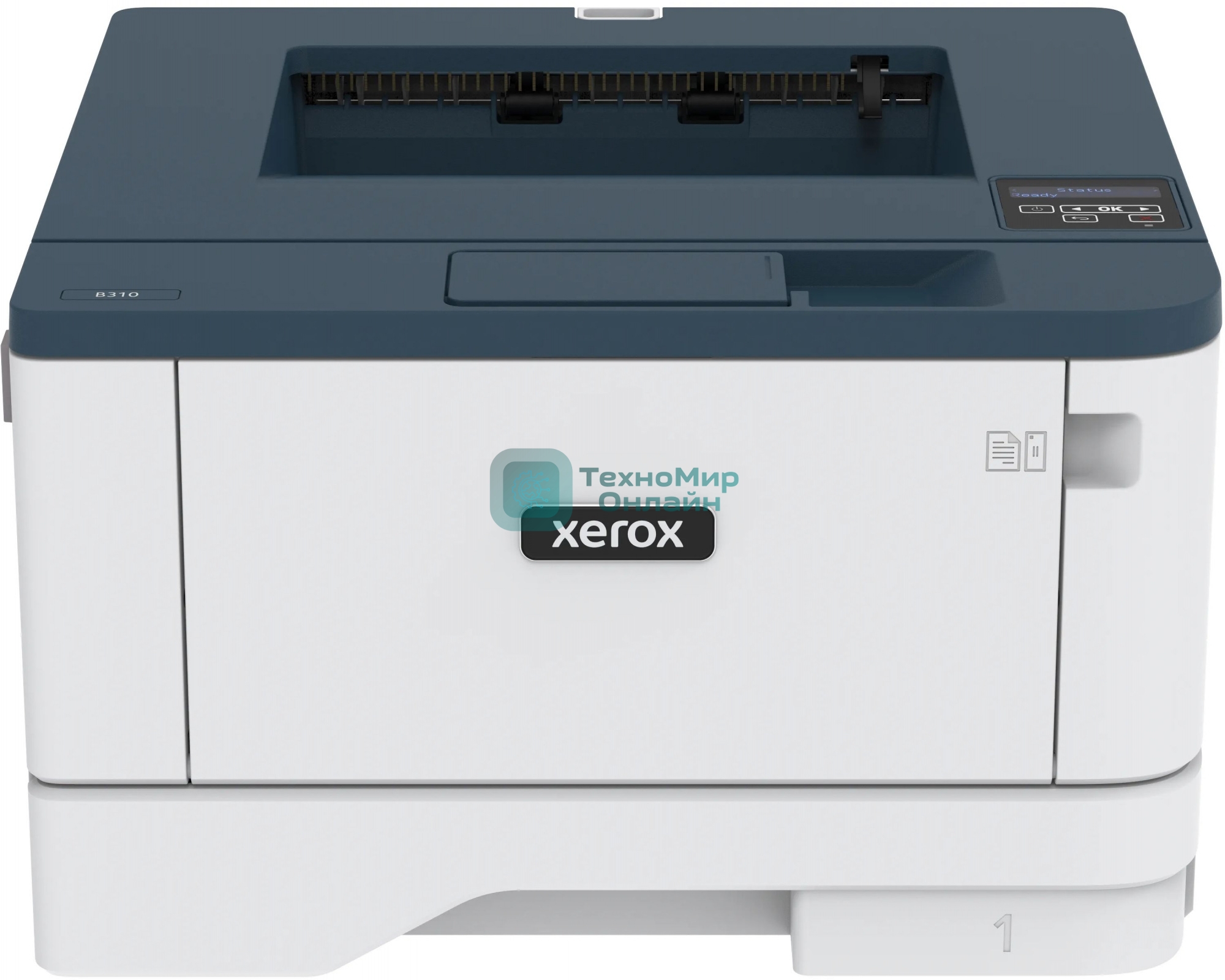 Принтер лазерный Xerox B310 (B310V_DNI), A4, ч/б, печ. до 40 стр/мин., 1200 x 1200 dpi, USB, RJ-45, Wi-Fi