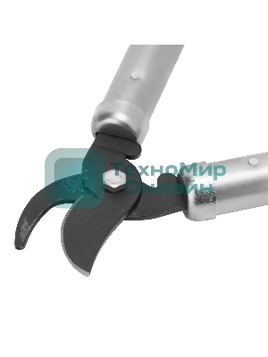 Сучкорез прямого реза, 500 мм, деревянные рукоятки, Горизонт Россия