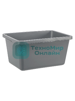 Таз прямоугольный Matrix строительный усиленный, 45л