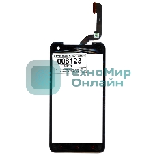 Сенсорное стекло (тачскрин) для HTC Butter для fly X920E, черное