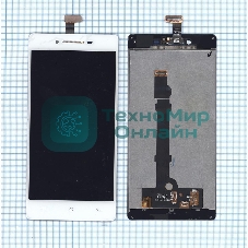 Дисплей для OPPO R1 белый