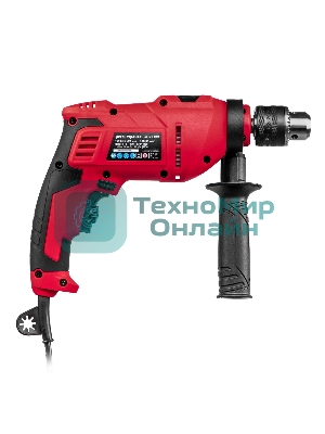 Дрель ударная MTX MID-750, 750 Вт, 0-3000 об/мин, 0-48000 уд/мин