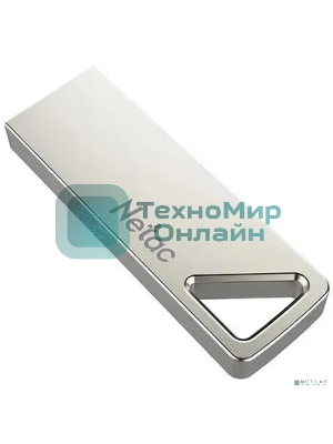 Флешка USB Netac U326 (NT03U326N-004G-20PN), 4Gb, USB 2.0, R/W 50/15, серебристый