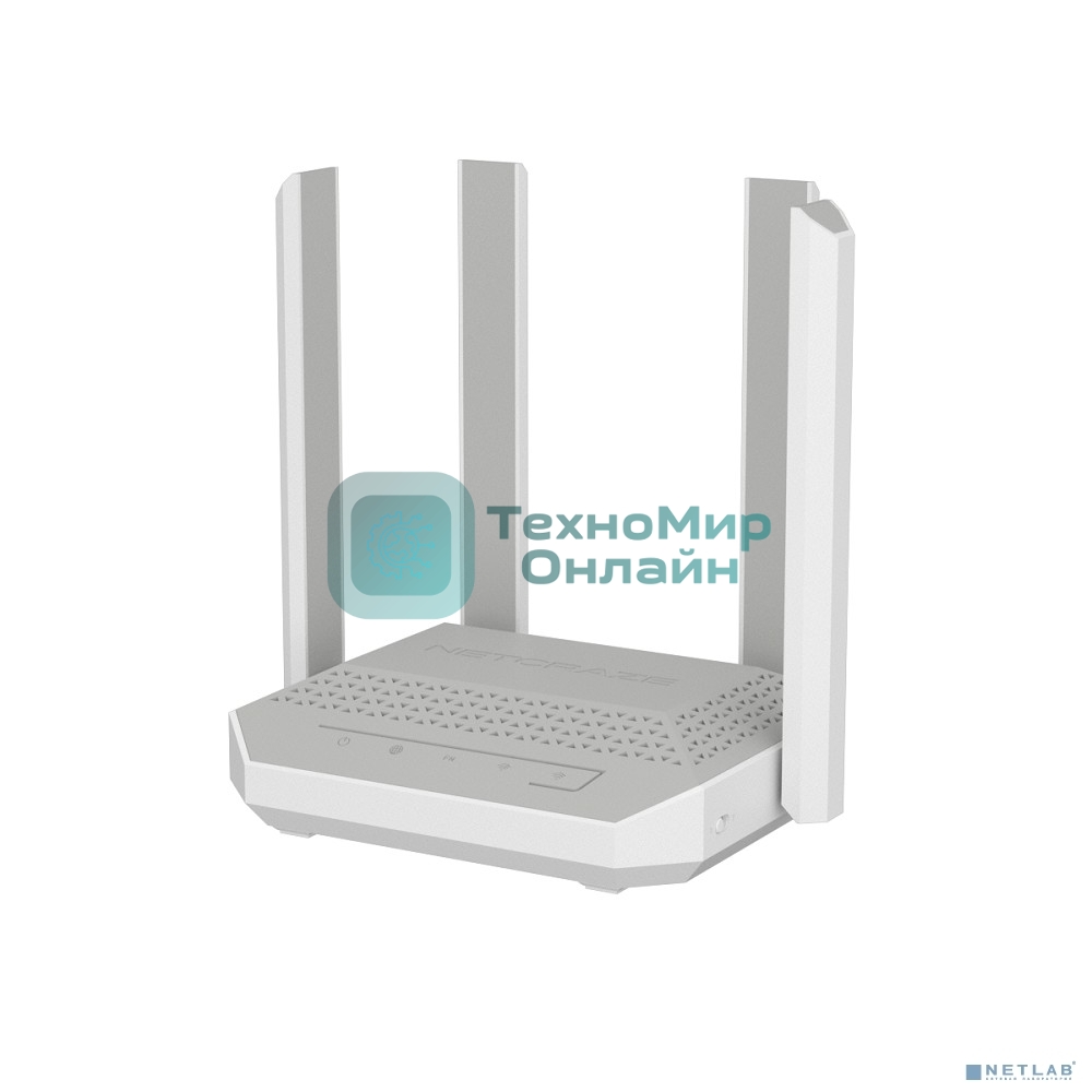 Гигабитный интернет-центр с Mesh Wi-Fi 6 AX3000, 4-портовым Smart-коммутатором и переключателем режима роутер/ретранслятор