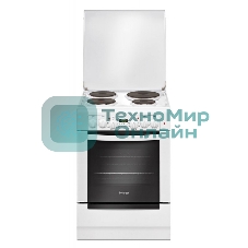 Плита электрическая Gefest 6140-03 белый, конфорок 4 электрических, духовка 55 л, 60 см x 85 см x 60 см